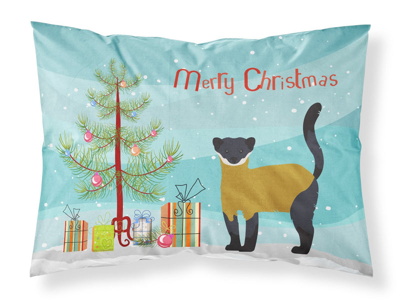 Yellow-Throated Marten Christmas Fabric Standard Pillowcase BB9241PILLOWCASE