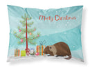 Coypu Nutria River Rat Christmas Standard Pillowcase Lightweight Super Soft Easy Care Decorative Artwork Pillowcase, Standard