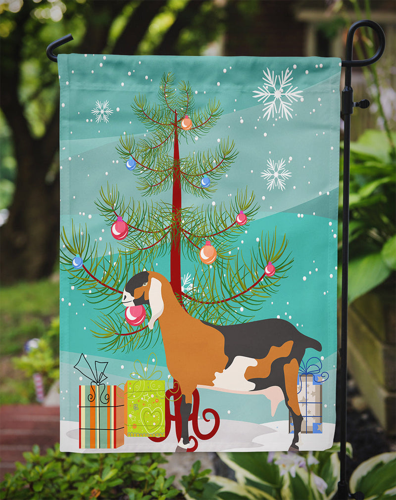 Anglo-nubian Nubian Goat Christmas Garden Flag - Outdoor Decorative Yard Flag BB9250GF