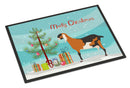 Anglo-nubian Nubian Goat Christmas Doormat - 24x36 Decorative Floor Mat – Indoor/Outdoor Rug with Artistic Flair BB9250JMAT