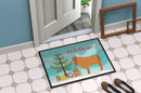 American Lamancha Goat Christmas Doormat - 24x36 Decorative Floor Mat – Indoor/Outdoor Rug with Artistic Flair BB9252JMAT