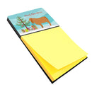 American Lamancha Goat Christmas Sticky Note Holder BB9252SN- Refiilable Desk Accessory Note Pad