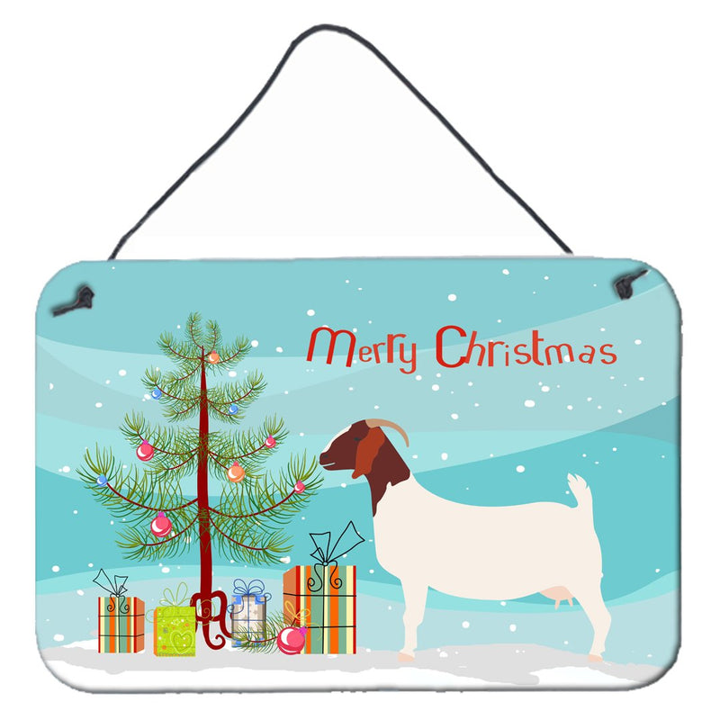 Boer Goat Christmas Wall or Door Hanging Prints BB9253DS812