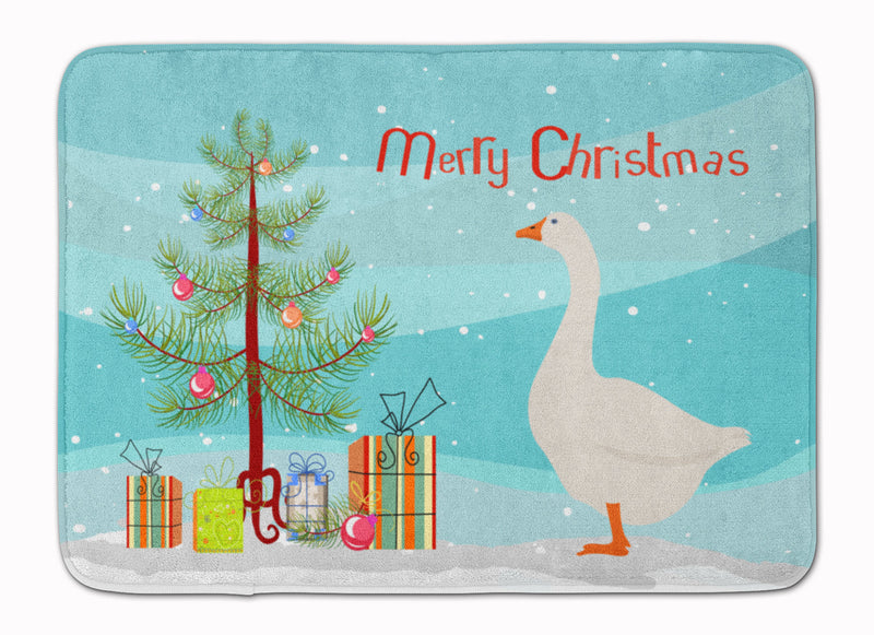 Embden Goose Christmas Machine Washable Memory Foam Mat BB9259RUG