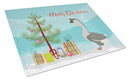 African Goose Christmas Glass Cutting Boards – Durable, Decorative Kitchen Art Large BB9266LCB