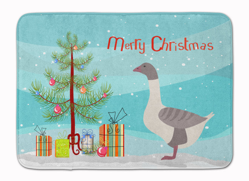 Buff Grey Back Goose Christmas Machine Washable Memory Foam Mat BB9268RUG