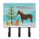 Percheron Horse Christmas Leash or Key Holder Wall Hooks, Coat Rack Wall Mount, for Hanging Keys, Towels, Aprons, Leashes