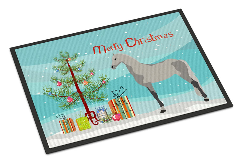 Orlov Trotter Horse Christmas Indoor or Outdoor Mat 24x36 BB9275JMAT