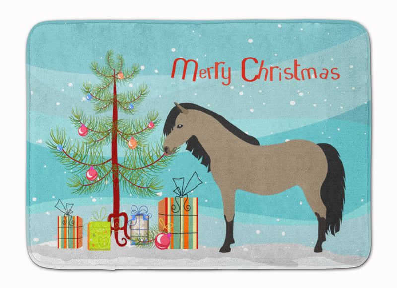 Welsh Pony Horse Christmas Machine Washable Memory Foam Mat BB9277RUG