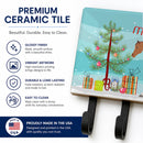 Arabian Horse Christmas Leash or Key Holder Wall Hooks, Coat Rack Wall Mount, for Hanging Keys, Towels, Aprons, Leashes