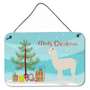 Alpaca Christmas Wall or Door Hanging Prints BB9286DS812