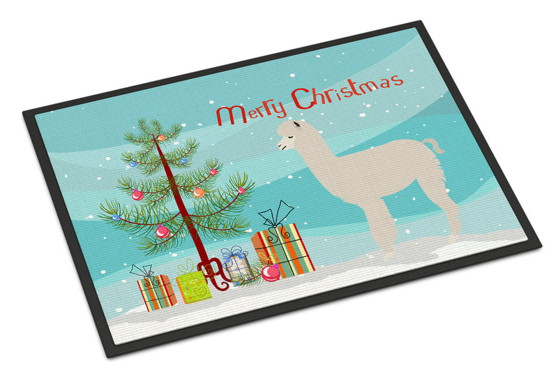 Alpaca Christmas Doormat - 24x36 Decorative Floor Mat – Indoor/Outdoor Rug with Artistic Flair BB9286JMAT