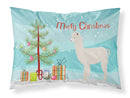 Alpaca Christmas Fabric Standard Pillowcase – Artistic Decorative Front, White Back BB9286PILLOWCASE