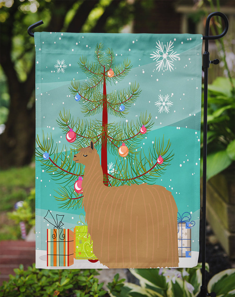 Alpaca Suri Christmas Flag Garden Size BB9287GF