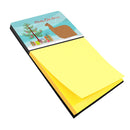 Alpaca Suri Christmas Sticky Note Holder BB9287SN- Refiilable Desk Accessory Note Pad