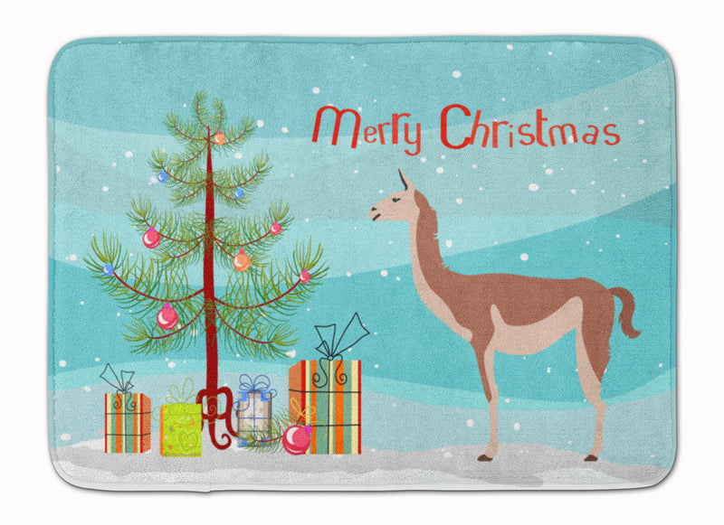 Guanaco Christmas Machine Washable Memory Foam Mat BB9288RUG