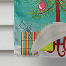Silver Pheasant Christmas House Flag 28x40 Porch Sleeve Pole Decorative Outside Yard Banner Artwork Wall Hanging, Polyester