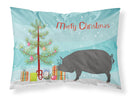 Berkshire Pig Christmas Standard Pillowcase Lightweight Super Soft Easy Care Decorative Artwork Pillowcase, Standard