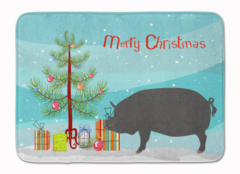 Berkshire Pig Christmas Machine Washable Memory Foam Mat BB9300RUG