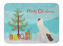 German Helmet Pigeon Christmas Memory Foam Kitchen Mat Machine Washable Anti-Fatigue Cushion Comfort Bath or Kitchen Rug