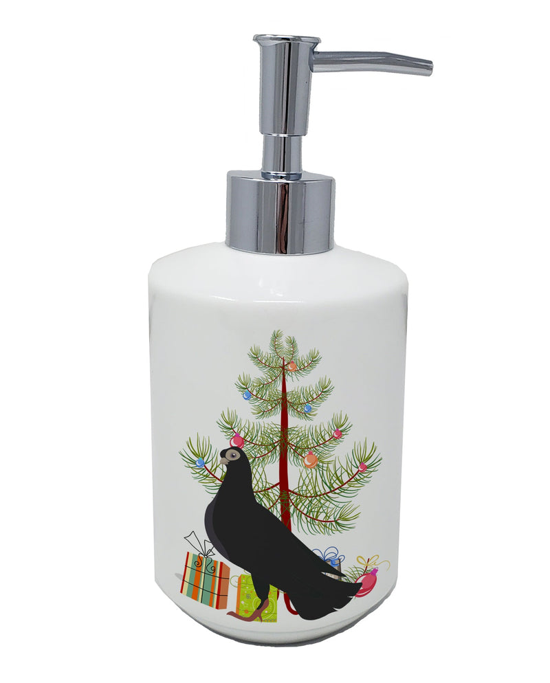 Budapest Highflyer Pigeon Christmas Ceramic Soap Dispenser