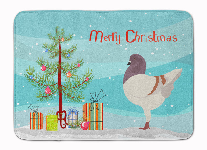 German Modena Pigeon Christmas Machine Washable Memory Foam Mat BB9316RUG