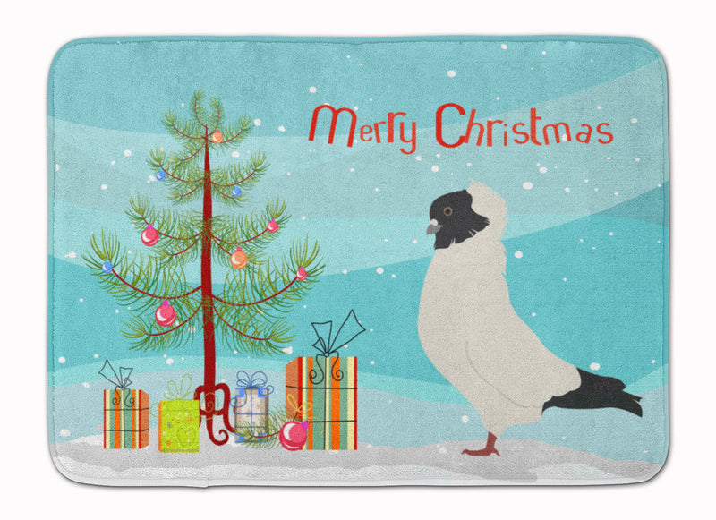 Nun Pigeon Christmas Machine Washable Memory Foam Mat BB9319RUG