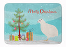 Texas Quail Christmas Machine Washable Memory Foam Mat BB9324RUG