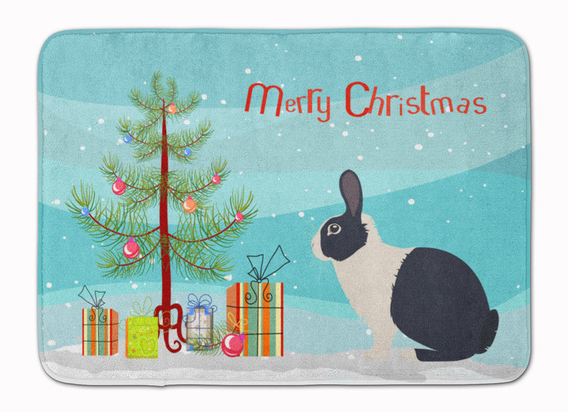 Dutch Rabbit Christmas Machine Washable Memory Foam Mat BB9325RUG