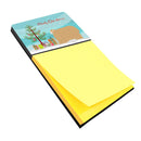 Lincoln Longwool Sheep Christmas Watercolor Sticky Note Holder Refillable Dispenser Desk Accessory 3x3 Pad Gift