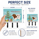 Jacob Sheep Christmas Leash or Key Holder Wall Hooks, Coat Rack Wall Mount, for Hanging Keys, Towels, Aprons, Leashes