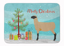 Hampshire Down Sheep Christmas Memory Foam Kitchen Mat Machine Washable Anti-Fatigue Cushion Comfort Bath or Kitchen Rug