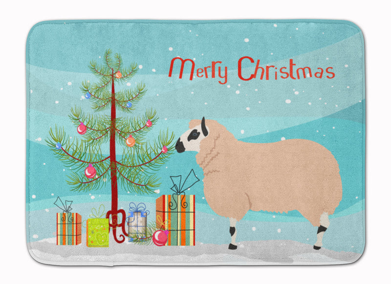 Kerry Hill Sheep Christmas Machine Washable Memory Foam Mat BB9346RUG