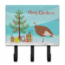 Jersey Buff Turkey Hen Christmas Leash or Key Holder Wall Hooks, Coat Rack Wall Mount, for Hanging Keys, Towels, Aprons, Leashes