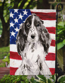 Black Parti Patriotic Garden Flag - Outdoor Decorative Yard Flag BB9378GF