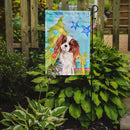 Blenheim Cavalier Spaniel Christmas Garden Flag - Outdoor Decorative Yard Flag BB9393GF
