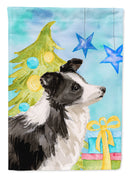 Border Collie Christmas Garden Flag - Outdoor Decorative Yard Flag BB9408GF