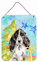 Black Parti Christmas Wall or Door Hanging Prints BB9413DS1216