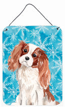 Blenheim Cavalier Spaniel Winter Wall or Door Hanging Prints BB9428DS1216