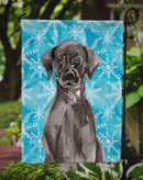 Black Labrador Winter Garden Flag - Outdoor Decorative Yard Flag BB9433GF