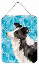 Border Collie Winter Wall or Door Hanging Prints BB9443DS1216