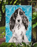 Black Parti Winter Garden Flag - Outdoor Decorative Yard Flag BB9448GF