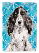 Black Parti Winter Garden Flag - Outdoor Decorative Yard Flag BB9448GF