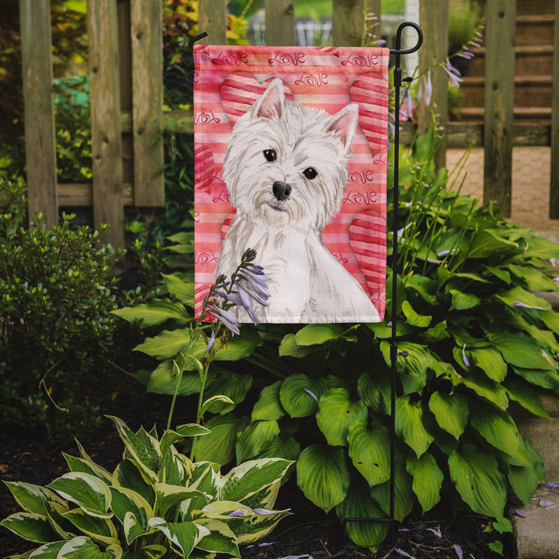 Westie Love Flag Garden Size BB9464GF