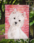 Westie Love Garden Flag - Outdoor Decorative Yard Flag BB9464GF