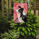 Border Collie Love Garden Flag - Outdoor Decorative Yard Flag BB9478GF