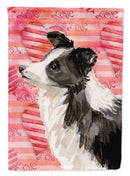 Border Collie Love Garden Flag - Outdoor Decorative Yard Flag BB9478GF