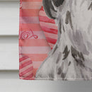 Black Parti Love Flag Canvas House Size BB9483CHF