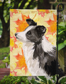 Border Collie Fall Garden Flag - Outdoor Decorative Yard Flag BB9513GF
