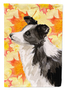 Border Collie Fall Garden Flag - Outdoor Decorative Yard Flag BB9513GF